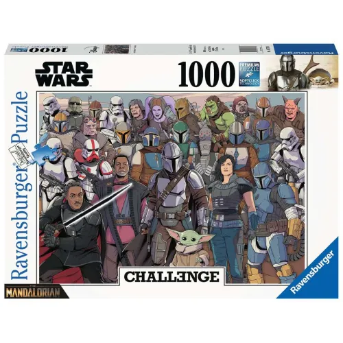 Ravensburger puzzel 1000 stukjes challenge    The Mandalorian